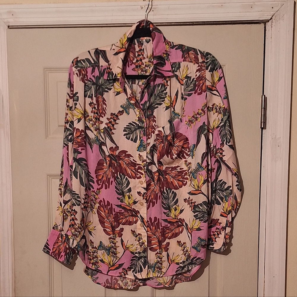 Free People Under the Palms Blouse